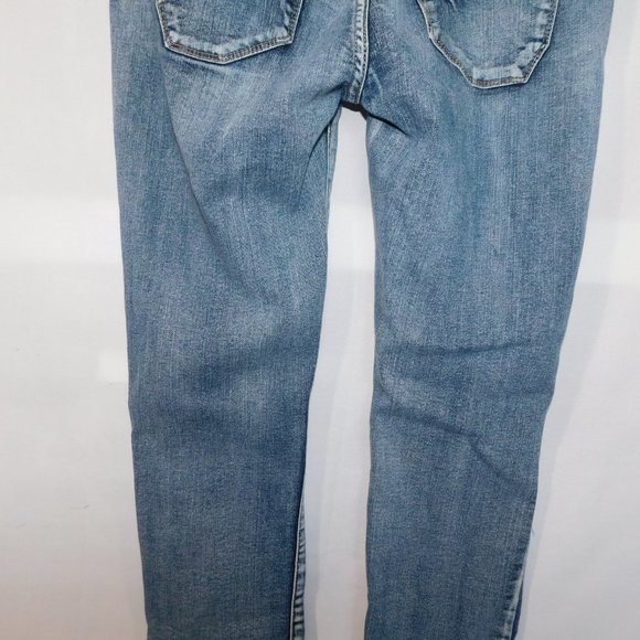 Bluenotes Womens 32 x 31" low Rise Skinny blue Jeans ** READ - Picture 9 of 10